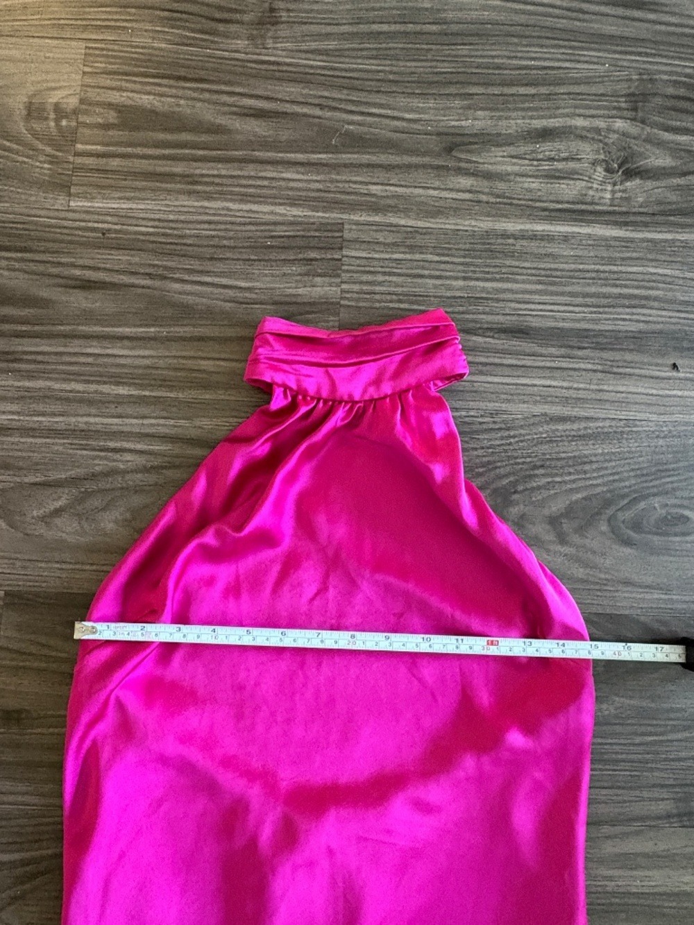 Lovers and Friends Revolve Hayes Mini Dress Magenta Pink High Neck Open Back XS - Picture 12 of 13